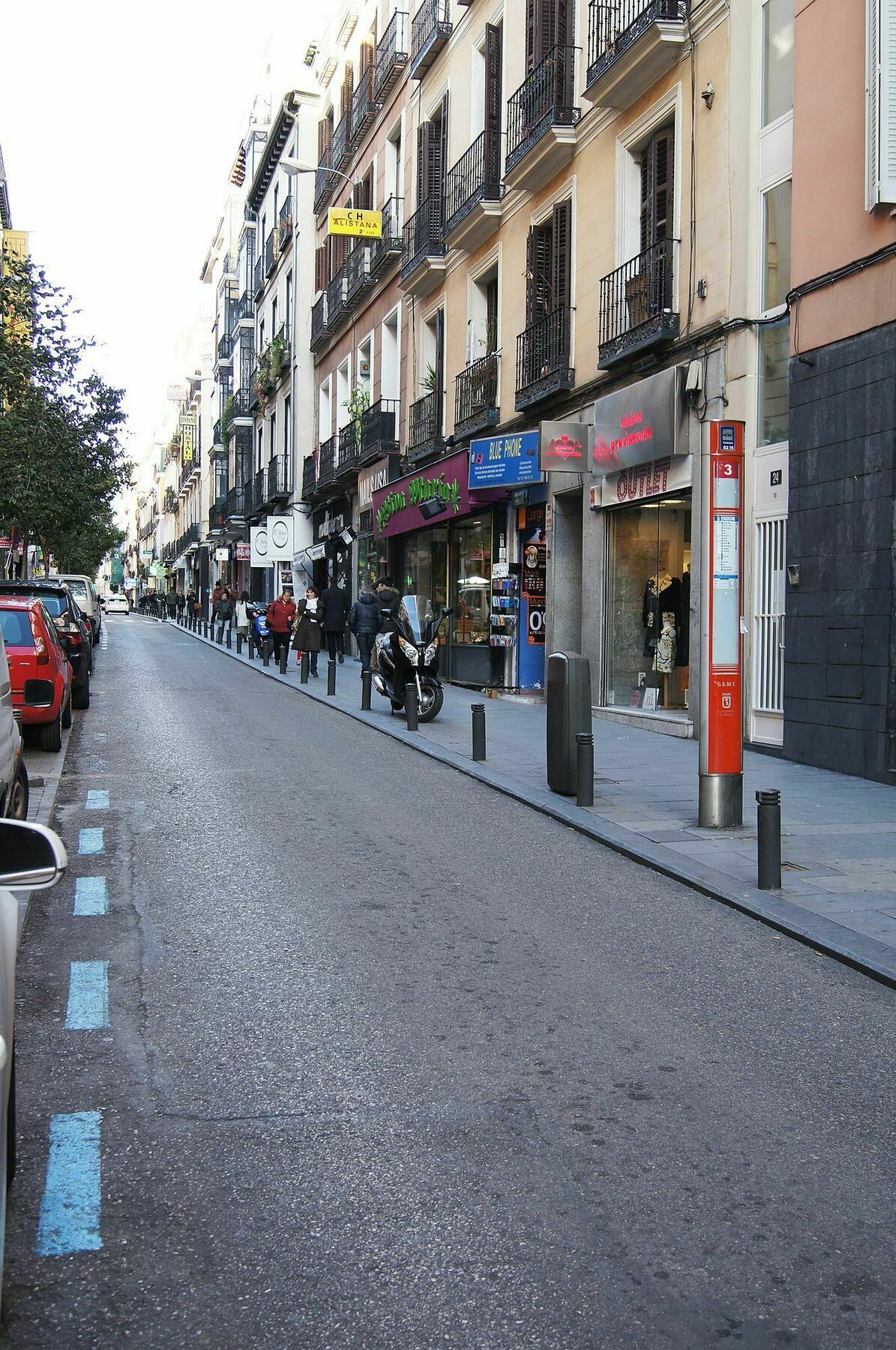 Hostal Alistana Madrid Exterior foto
